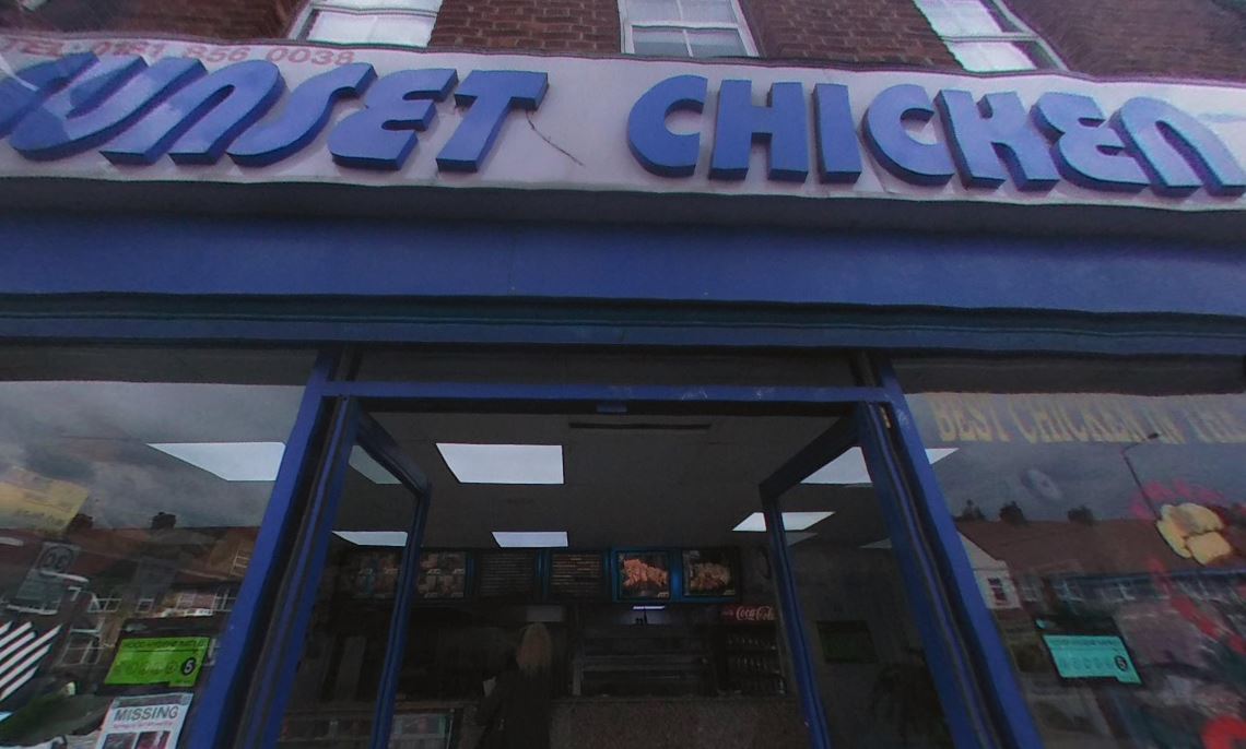 Sunset Chicken London storefront